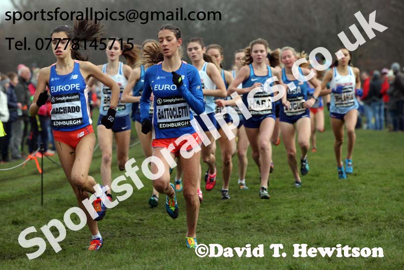 Simplyhealth Great Edinburgh XCountry junior women, 2018 Simplyhealth Great Edinburgh International XCountry. Photo: David T. Hewitson/Sports for All Pics